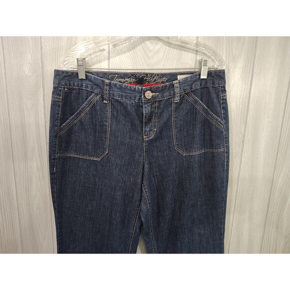 Women’s Tommy Hilfiger American Splendor Jeans Denim Trouser Size 12 Festival - Picture 2 of 9